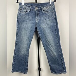Lucky Brand Blue‎ Classic Rider Crop Denim Jeans